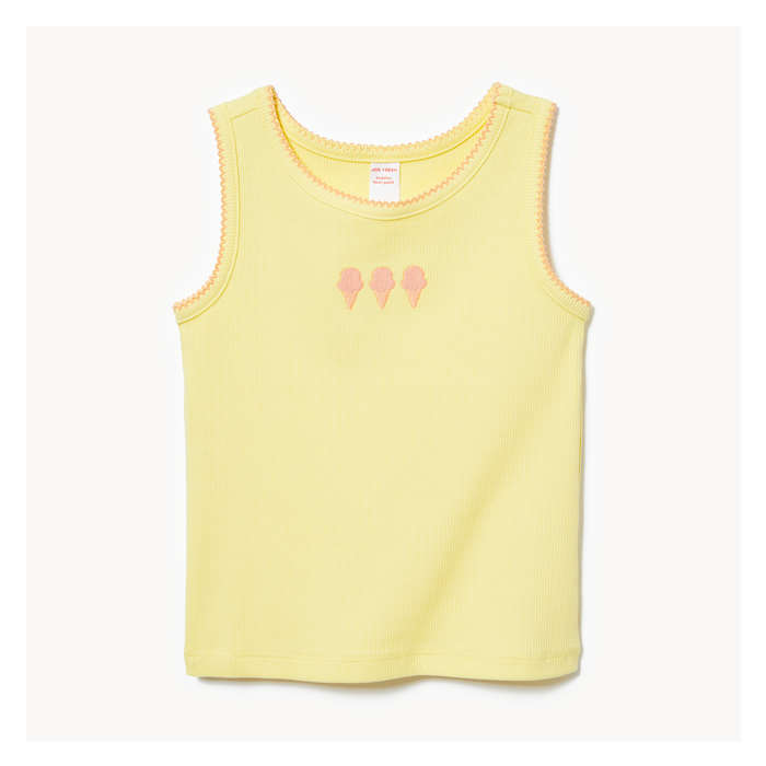 Petites Filles Cami côtelée pour petites filles